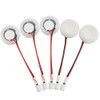 MEETOOT 5-Pack 20mm Ultrasonic Mist Maker Fogger Ceramics Discs with Wire and Sealing Ring
