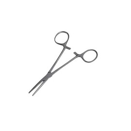 Nippon Fritz Medico D560-845 Pear Hemostatic Forceps, 5.7 inches (14.5 cm), Straight