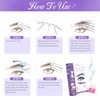 24pcs Eyebrow Waxing Strips Pre-cut Shape, Perfect for Brows &Lip,