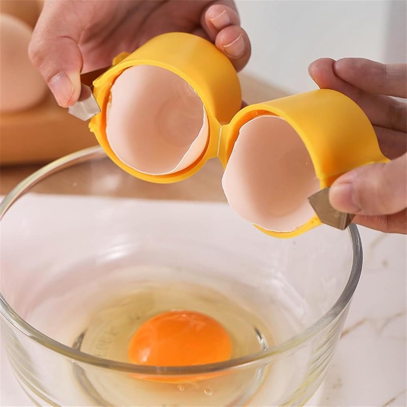 Household Egg Shell Opener,2025 Upgraded Egg Shell Opener for Hard