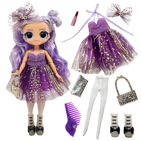 Fashion Packs for 28cm Fashion Dolls, Sparkling Fashion Pack Included