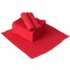 Commercial Towel, Red Towel, 95 Momme, 12 Hand Towels, Made