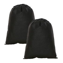 CKXVOD Storage Bags, Black-2P
