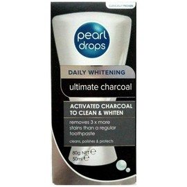 4lite Pearl Drops Daily Whitening Ultimate Charcoal Toothpaste, 50 ml