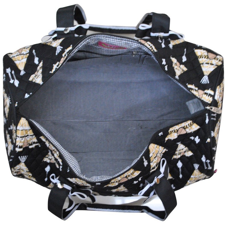 Teepee Print NGIL Large Quilted Duffle Bag