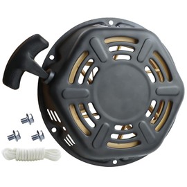 KIKITE Recoil Starter Compatible with Champion 389cc 439cc 420cc 459cc Generator Parts Engine fit for Honda GX390 GX340 Predator with Pull Cord Rope Model # 100155