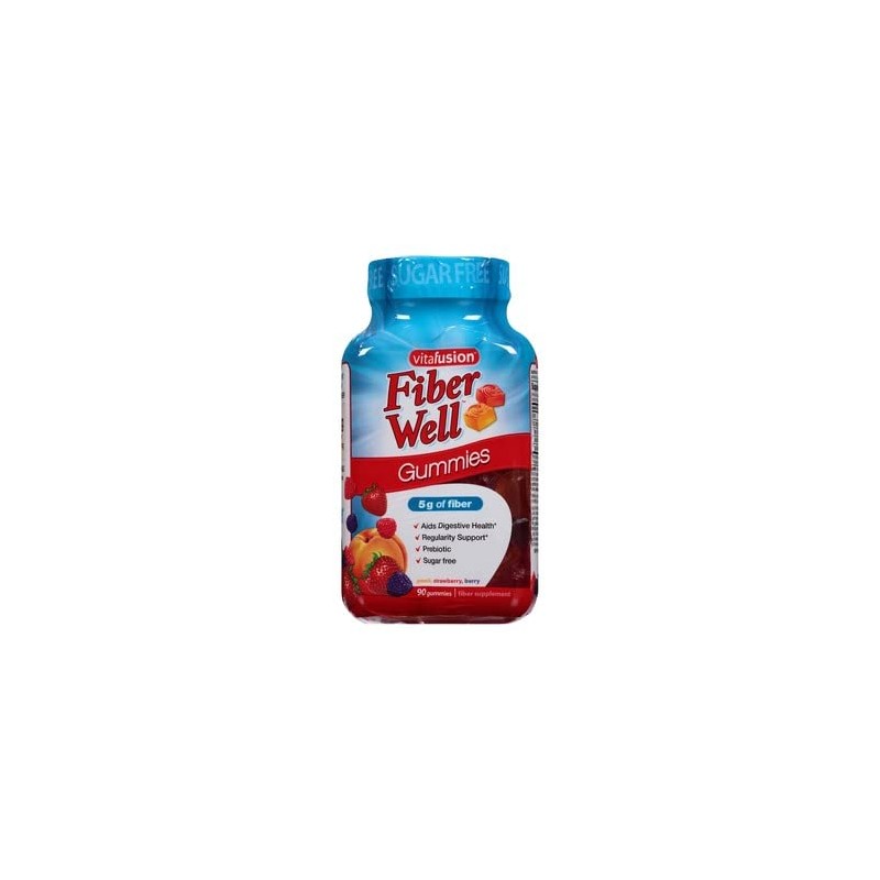 Vitafusion VitaFusion, Fiber Well Gummies, Fiber Supplement, Assorted Flavors -