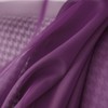 MIULEE Luxury Sheer Voile Elegant Topper Long Window Valance Solid