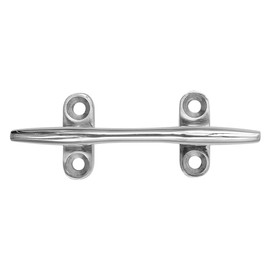 ZONADAH Stainless Steel Deck Cleat 6 inches Light Stainless Steel 316 Stainless Steel Open Base Cleat for Boat Yacht Marine Horn Rope Bolt with Screw 150mm