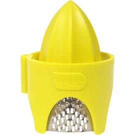 Talisman Designs Citrus Zester & Reamer | Orange Lemon & Lime Zester | BPA Free Kitchen | Functional Kitchen, Zesting Tool | Plastic & Stainless Steel