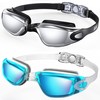 Aegend Swim Goggles, 2 Pack Swimming Goggles No Leaking Adult