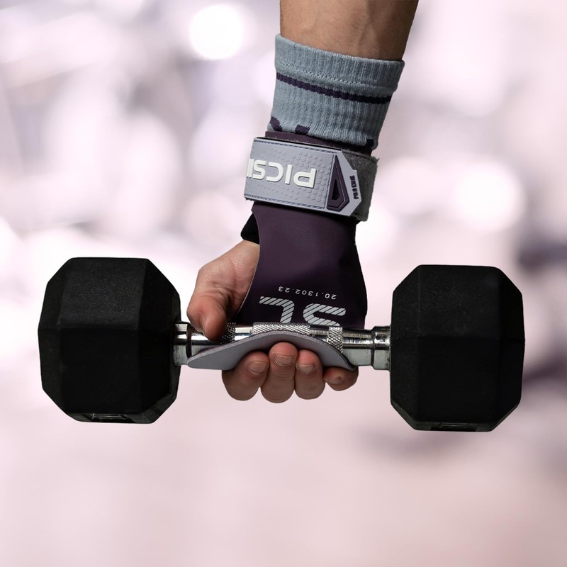 PICSIL Phoenix Grips+ Wrist Pads + Carry Bag, Magnesium Free,