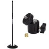 keepdrum MS096 Microphone Stand Straight + Ball Joint Tripod Adapter