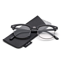 Half Frame Reading Glasses Fashion Semi Frame Reading Glasses for Men Retro