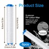 Lotbun Shower Filter 6pcs, Duschfilter Wasserfilter Dusche Duschkopf Filter Shower