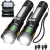 YLUIQDZL Rechargeable Flashlights High Lumens,5 Modes Super Bright Flashlight with