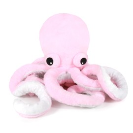 ICE KING BEAR Cute Big Eyes Octopus Large Stuffed Animals Plush Soft Toy 22 Inches (Pink)