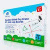 Simply Magic 12 Pack Double-Sided Dry Erase Graph Lap Boards
