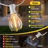Larkvue 100FT Outdoor String Lights, LED Patio Lights with 42
