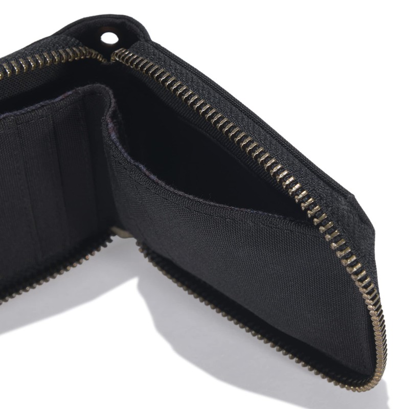 Carhartt Men's Nylon Duck Zipper Wallet, Black
