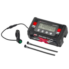 ZETA Racing D3155 Cross Wrap SX Bar (1.1 inches (28.6 mm) Type Set (Monitor, Push Button Switch, Dedicated Bar Pad) Lap Timer, Off-Road Course Driving