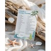 Beach Surf Theme Match Cartoon Parents Baby Shower Games —