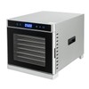 Commercial Food Dehydrator 8-Tray Fruit and Meat Dehydrator Stainless Steel