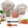 4 Size Stainless Steel Tea Strainer Infuser Tea ball Locking