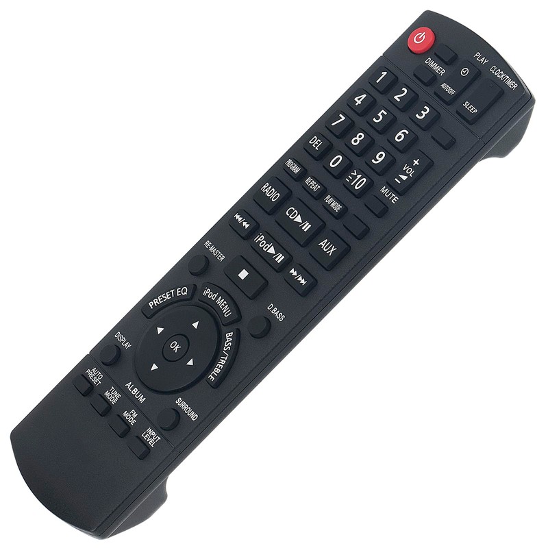 Allimity N2QAYB000518 Replacement Remote fit for Panasonic Compact Stereo System