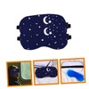 Baluue Multi-function Sleep Eye Cover Cotton Linen Material Breathable and