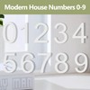 DEWEL House Numbers for Outside, 6 Inch Modern Floating Address