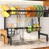 Over The Sink Dish Drying Rack - Adjustable Dish Rack