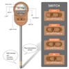 Soil Moisture Meter 4-in-1 Soil Ph Meter Water Monitor Soil