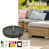 'Wagner QuickClick® Chair Glides – Set of 4 Screw-On/Black ",