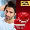 Cera Para Cabello Nishman. Fijación, Brillo, Firmeza, Aroma.