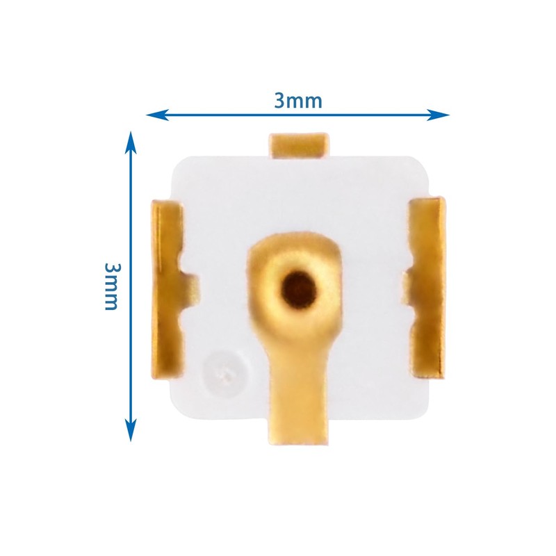 Vecys 50PCS IPEX/IPX U.FL SMD SMT Solder for PCB Mount