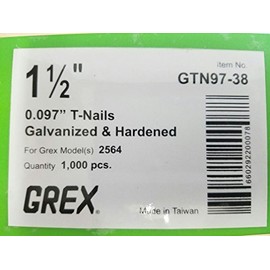 GREX 1 1/2" X 097 T NAILS 1M