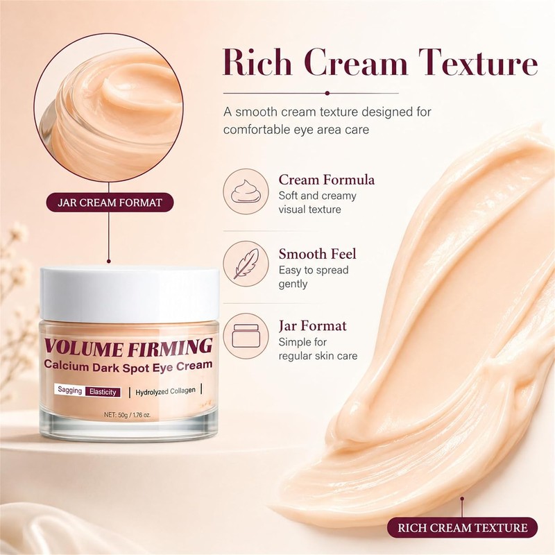 Crema de Ojos Calcium para Ojeras e Hinchazón con Niacinamida