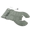 Back Heating Pad Dark Grey Soft Plush Hands Free Design