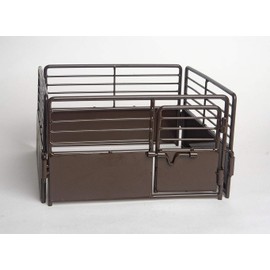Little Buster Toys Brown Priefert Horse Stall - Perfect for stalling Your Favorite Quarter Horse