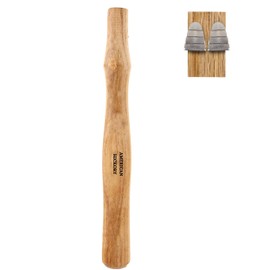 1 pack Wood Sledge hammer handle replacement for 2, 3 and 4 lb Complete Set with Wooden and Steel Wedges - Wood replacement ball pien hammer handle - Wood tool handle - Wooden handle hammers in bulk