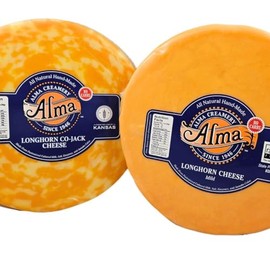 Alma Cheese Full Moon Variety Pack of 2 (Colby Jack & Cheddar)