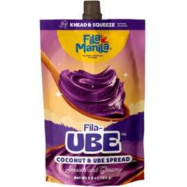 Fila Manila Ube Halaya Purple Yam Jam Vegan Gluten Free 5.8 oz Pouch