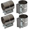 Exhaust Clamps Band Clamp 2.5" Lap Joint - Stainless Steel