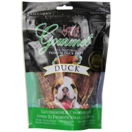 Loving Pets All Natural Premium Duck Strips With Glucosamine & Chondroitin Dog Treats, 6 Oz