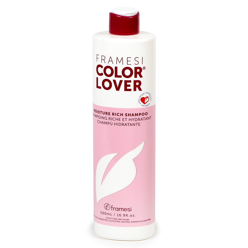 FRAMESI Color Lover Moisture Rich Sulfate Free Shampoo with Quinoa