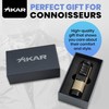 XIKAR Tactical Single-Jet Lighter, Tan and Black - Powerful Flame,