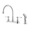 Pfister Sonterra 2-Handle Kitchen Sink Faucet with Side Sprayer High