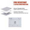 Z GRILLS Thermal Insulation Blanket Fire-Resistant 3-Layer Construction for Enhanced
