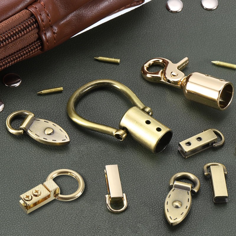 QUARKZMAN Bag Side Clip Buckle, 8 Pieces 0.28 Inch Metal